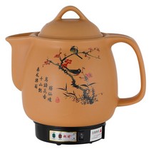 4 5 6 7 8L 리터 한약 달임 주전자 냄비 스토브 약탕, 노랑 7L