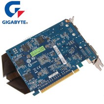 For GIGABYTE 중고 기가 바이트 GTX 650 1GB 그래픽 카드 nVIDIA Geforce GTX650 HDMI DVI VGA N650 용 128Bit GDDR5 비디오