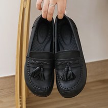 제이슈 소가죽 라잇 태슬 로퍼 1.5cm