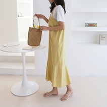 셔링린넨끈원피스 1053386