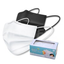 하나하나 개별포장 이지스 일회용 마스크 100장 200장 성인용 어린이용a, 04_아동백색 100매