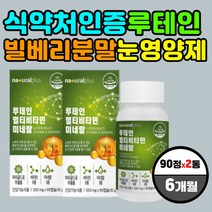 식약처인증 루테인 빌베리 분말 눈 충혈 시림 영양제 안구 질환 LUTEIN 효과 효능 비타민 A E C 천연 자연유래 항산화제 마리골드 분말 가루 아연 셀레늄 영양제 실버 시니어