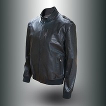 남자 천연 양가죽 100% 리얼 레더 에펄렛 스펜서 블루종 자켓 ECOLORZ 국내생산 한국제품 MADE IN KOREA