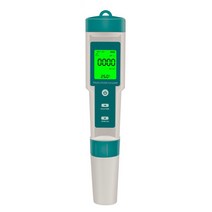 염도측정기 염도계 디지털 7 in 1 C-600 수질 분석기 PH/TDS/EC/ORP/염분/S. G/온도 측정기 PH 식수 수족관, 02 With Backlight