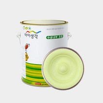 삼화페인트 아이생각 수성내부프로 4L 브라이트라임