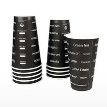 에스프레소테이크아웃 컵 16온스 카페종이컵 카푸치노 커피숍 일회용