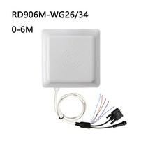 카드 UHF RFID 리더 통합 안테나 7dBi 장거리 0 ~ 6m RS232 RS485 WG26 TCP/IP 주차장 옵션 SDK, 03 RD906M WG
