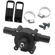 전기 드릴 펌프 휴대용 미니 핸드 셀프 프라이밍 액체 이송 디젤 오일 유체 워터 가정용 정원 야외 도구, 한개옵션0