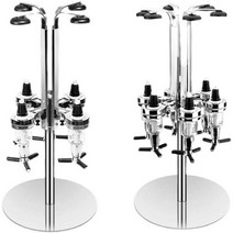 주류 회전식 거치대 디스팬서 술 위스키 파티 업소용, 2헤드 (옵션 이미지 참조)