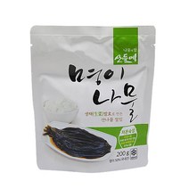두레생협 명이나물 절임 200g 국산 명이 장아찌
