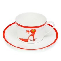 아트박스/크리스토퍼바인디자인 소품 PRIMA DONNA - CUP & SAUCER, 본품