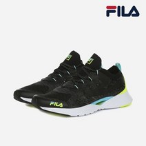 휠라 [공식] RGB 플렉스 뉴데이 운동화 BLACK BLUE