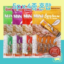 더캣츠 미니 베로베로 고양이 미니베로베로 츄르 5p, 4개, 혼합