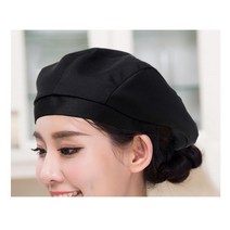 매장 업소 직원 깔끔 착장 베레모 모자 식당 주방장 디자인 실용