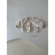 베베 버터자켓 봄 백일 돌 6개월 촬영룩 데일리룩 블룸비