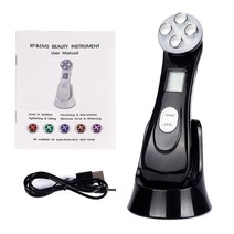 피부 미용 맛사지 관리 레이저 Ems mesotherapy electroporation rf 무선 주파수 led 광자 스킨 케어 넥 페이스 리프팅 주름 제거 기계 강화, 협력사, 블랙박스 없음