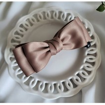 리본 바나나핀 미니 바나나삔 숱적은 명품 자체제작