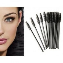 마스카라브러쉬1개 립글로스 속눈썹브러쉬 일회용브러쉬, 1, 선택-눈썹브러쉬-낱개1개