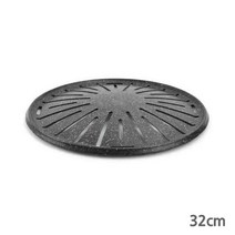 숯불용불판 업소용 마블코팅 원형 불판 숯불용 32 x 1.5cm 가정용 고기불판, 상세페이지참조