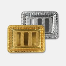 고급 PET용기 8호 금색 은색 박스 800개 정육 고기진열 정육용기 일회용 재활용 배달 포장 PSP