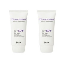 TP선크림 리뉴얼1+1 인타 티피 TP 선크림 (SPF50+ PA+++), 2개, 60ml