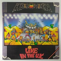 (중고LP) HELLOWEEN LIVE IN THE U.K. 1989년 발매 라이센스 (자켓 음반 상태 A. 해설지 있음)