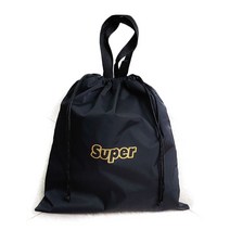 SUPER(EX-12) 스포츠슈즈백 신발가방 보조가방 신발주머니 운동화가방 슈퍼펙, Black