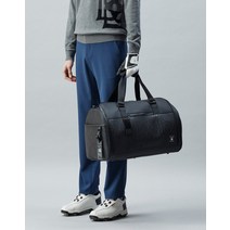 22SS [UNIQUE ITEM] 블랙 로고 포인트 남녀공용 경량 보스턴백 DNGF2E302BK, XXX