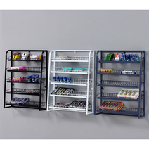 선반 판매대 스낵 진열매대 카운터 껌 편의점 진열대, 화이트 소형, 1개