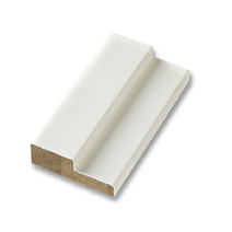 공간디피 라왕 집성목 몰딩 - 계단몰딩 (폭 47mm) C06, 하도백색(240cm)