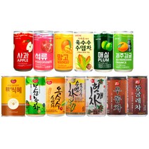 롯데 외 미니캔 모음 옥수수수염차 제주감귤 매실 식혜 둥굴레 우롱차 캔 175ml 외, 롯데실론티175ml