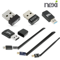 주식회사 씨에스플레이 넥시 NEXI 데스크탑 컴퓨터 노트북 무선 랜카드 USB 와이파이 동글 인터넷 수신기, 02_NX1129 무선랜