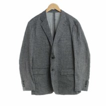 인디안 그레이 잔체크 수트블레이저 남자 S 5024