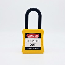 로토코리아 LOTO 안전열쇠 LK-G12 YELLOW(개별키) 잠금장치 LOCKOUT