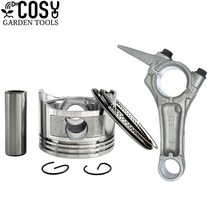 가솔린 발전기 마이크로 경운기 커넥팅로드 및 피스톤 링 키트 152F 154F 168F 170F 177F 190F 엔진 모터 예비 부품용, [6] 190F 90mm Kit