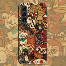 겔럭시s23 플러스 울트라 케이스 캐릭터 우키요에 하드