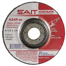 sait 20063-50 50x 4-1234 x 7834 x 1434 금속 절단 그라인드 휠
