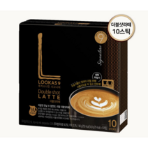루카스나인 더블샷 라떼 커피, 40개, 14.9g