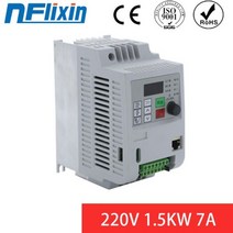 헤르츠 변환기 주파수 60hz 50hz to VFD ZW-CT1 컨트롤러 인버터 1.5KW/2.2KW/4KW 단방향 220v 입력 및 3 상 출력 모터 속도, 220V 1.5KW(White), 1 phase 220V, 3 phase 220V