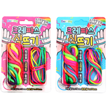 오케이에듀 어린이 무지개 실뜨기실 1+1, 1세트, 1세트