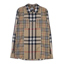 [라벨루쏘] [버버리 키즈] 패치워크 체크 스트레치 코튼 셔츠 8061467 C KB5 TRISTAN CH A7028 (12-14) /8