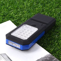 LED 자석 렌턴 블루 후레쉬 손전등 랜턴 캠핑 야간 산행 등산