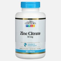 21세기센트리 시트르산 아연 50mg 360정