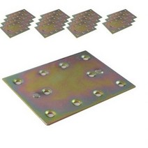 철물코리아 B03 평철 60 x 80 천연색 4p, 12개입