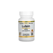 CGN 캘리포니아 골드 뉴트리션 루테인 제아잔틴 20mg 60캡슐, 1개, 60캡슐20mg