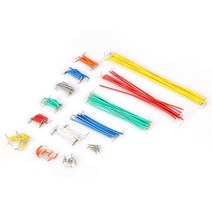 점퍼 선 B TOPINCN 140pcs14 사이즈 점프 와이어 키트 점퍼 선 단선 타입 브레드 보드 용 유니버설 브레드 보드 점퍼 와이어 키트
