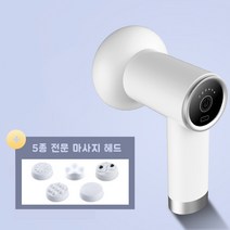 HORIZON 진동 바디롤러 지방감소 바디 마사지건, 화이트