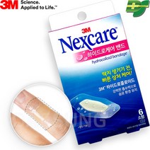 3M 넥스케어 하이드로케어 밴드 소형(6매) X1팩 /습윤