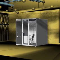 청력검사 피아노 조립식 녹음실 보컬 착탈식 가정용 방음부스 소형 연습실 드럼 미니, 100x100x2200