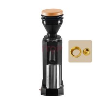 Itop 40 ITOP 40mm 티타늄 버 커피 그라인더 금속 호퍼 우아한 작은 전기 기계 휴대용 가정용, [02] 220V240V, [02] EU, [05] ITOP40 Angular BK